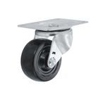Smiths Ironmongery Swivel Castor Rubber Wheel additional 3