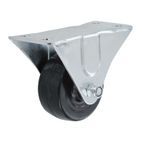 Smiths Ironmongery Rigid Castor Rubber Wheel additional 4
