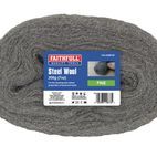 Faithfull Quality Steel Wool - For Preparation, Finishing &amp; Cleaning additional 2