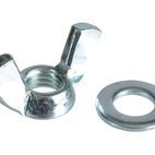 ForgeFix Wing Nuts &amp; Washers, ZP additional 2