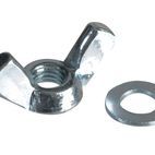ForgeFix Wing Nuts &amp; Washers, ZP additional 1
