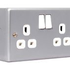 Masterplug Metal Clad Switched Socket additional 3