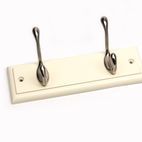 Headbourne Cream Board Satin Nickel Hook additional 2