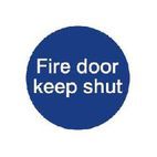 House Nameplate Co Fire Door Keep Shut additional 1