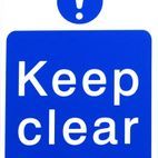 House Nameplate Co Keep Clear additional 1