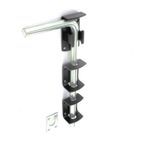 Securit Garage Door Bolt Black additional 1
