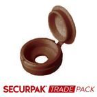 Securpak Fold Over Screw Caps 10g Brown additional 1
