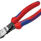 Knipex 74 02 Series High Leverage Diagonal Cutters, Multi-Component Grip with Spring 180mm additional 1