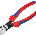 Knipex 74 02 Series High Leverage Diagonal Cutters, Multi-Component Grip with Spring 180mm additional 5