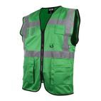 Scan Hi-Vis Utility Green Waistcoat additional 2