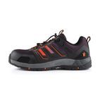 Scruffs Air Safety Trainer Black/Orange additional 3