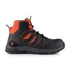 Scruffs Glide Safety Boot Black / Orange additional 1