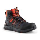 Scruffs Glide Safety Boot Black / Orange additional 2