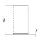 Picardy Bolt-Down Post Support 75x75mm additional 3