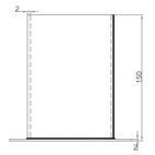 Picardy Bolt-Down Post Support 100x100mm additional 3