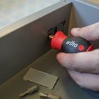 Wiha Magnetic SoftFinish® Stubby Screwdriver with Bit Magazine (PH, PZ) additional 2