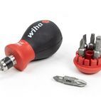 Wiha Magnetic SoftFinish® Stubby Screwdriver with Bit Magazine (PH, PZ) additional 3
