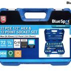 BlueSpot Tools 1/2in &amp; 1/4in Metric Socket Set, 94 Piece additional 2