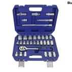 BlueSpot Tools 1/2in Hex &amp; 12 Point Socket Set, 32 Piece additional 2