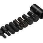 BlueSpot Tools 1/2in Impact Spline Bit Set, 9 Piece additional 1