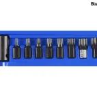 BlueSpot Tools 1/2in Impact TORX Bit Set, 9 Piece additional 2