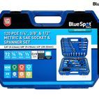 BlueSpot Tools 1/2in, 3/8in &amp; 1/4in Metric Socket Set, 120 Piece additional 2