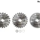 BlueSpot Tools 190mm Circular Saw Blade Set, 3 Piece additional 2