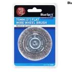 BlueSpot Tools Flat Steel Wire Wheel Brush additional 2