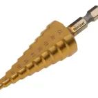 BlueSpot Tools HSS 1/4in Hex Shank Step Drill 4-22mm additional 1