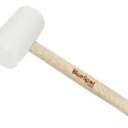 BlueSpot Tools White Rubber Mallet 454g (16oz) additional 1