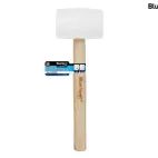 BlueSpot Tools White Rubber Mallet 454g (16oz) additional 2
