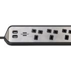 Brennenstuhl estilo Corner Extension Lead additional 1