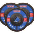 Faithfull Aluminium Oxide Flap Discs additional 3