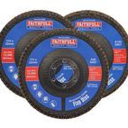 Faithfull Aluminium Oxide Flap Discs additional 9