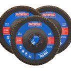 Faithfull Aluminium Oxide Flap Discs additional 6