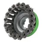 Faithfull X-LOCK Wire Cup Brush Twist Knot 75mm M14x2, 0.50mm Stainless Steel Wire additional 1