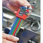 Wiha ErgoStar Colour Hex Ball End L-key Set, 9 Piece additional 2