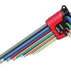 Wiha ErgoStar MagicRing® Colour Hex Ball End L-key Set, 9 Piece additional 1