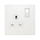 BG 13a 1g Plastic Switched Socket additional 1