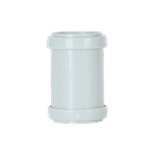 Davant Push Fit Straight Coupling White additional 1