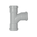 Davant Push Fit Swept Tee 91.25° Grey additional 2