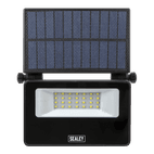 Sealey Extra-Slim Solar Floodlight with Wall Bracket 20W SMD LED LED20S additional 3