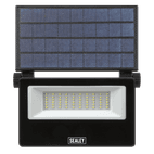 Sealey Extra-Slim Solar Floodlight with Wall Bracket 30W SMD LED LED30S additional 3