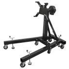 Sealey Folding 360º Rotating Engine Stand with Geared Handle Drive, 680kg Capacity ES680D additional 2