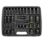 Sealey Impact Socket Set 1/2"Sq Drive 34pc Colour Coded AK5635M additional 3