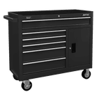 Sealey Rollcab 6 Drawer with Ball Bearing Slides - Black AP4106B additional 1