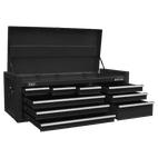 Sealey Topchest 9 Drawer with Ball Bearing Slides - Black AP4109B additional 7