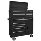 Sealey Topchest 9 Drawer with Ball Bearing Slides - Black AP4109B additional 8