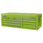 Sealey Topchest 9 Drawer with Ball Bearing Slides - Green AP4109HV additional 6