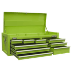 Sealey Topchest 9 Drawer with Ball Bearing Slides - Green AP4109HV additional 7